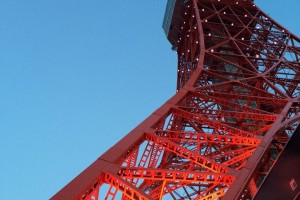 Day time Tokyo Tower.