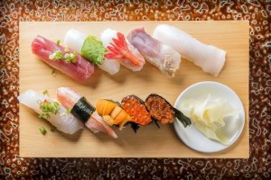 "Otaru's" fresh Sushi.