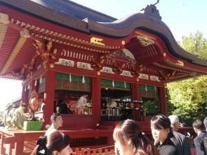 Shinto wedding ceremony at Shimohaiden