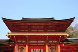 The front gate of ”Kasuga Taisha".