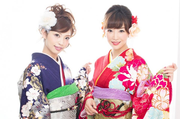 Girls wears "Kimono" or "Hakama". There is a family preparing for "Kimono" for more than one year.