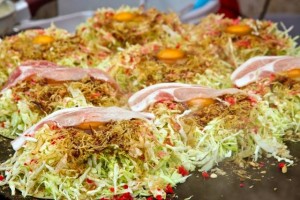 “Hiroshima style's okonomiyaki”