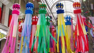 "Sendai Tanabata Festival" decoration.