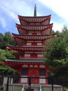 a five story pagoda