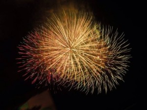 "Kiku" will be often used in the name of the fireworks.
