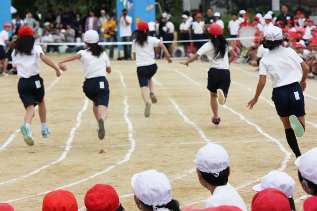 The “Undoukai” is a physical education event to be held in a school and an area.