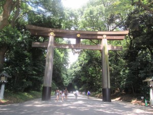 "torii" gate