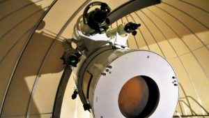 Astronomical telescope.
