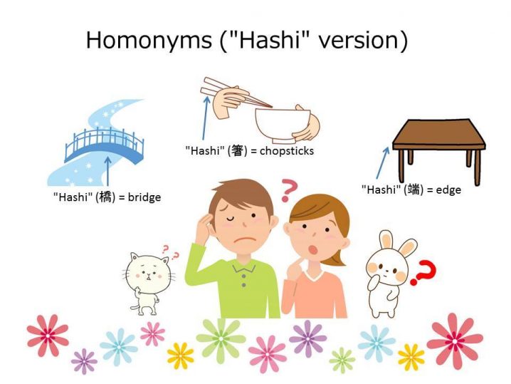 Homonyms "Hashi" version