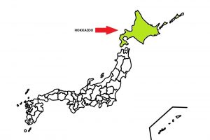 HOKKAIDO is located the most north in Japan.